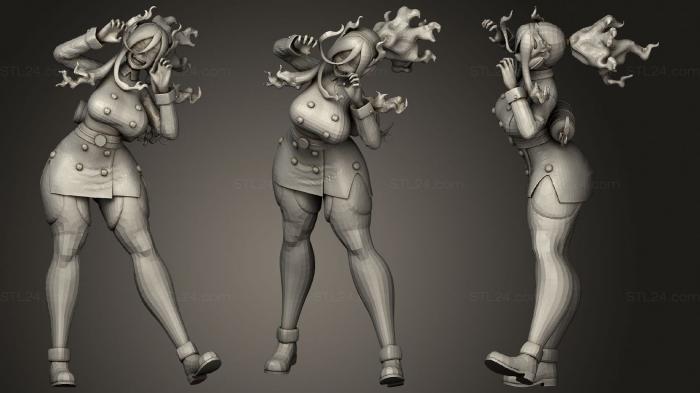 Figurines of girls (Burnin, STKGL_0669) 3D models for cnc